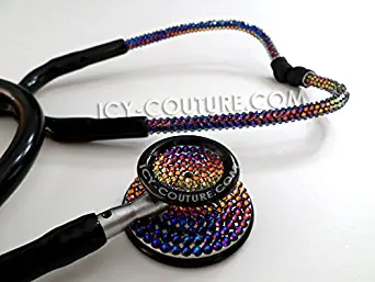ICY Couture Littmann Cardiology IV Stethoscope with Swarovski Crystals (27", Firebird Crystals, 1)