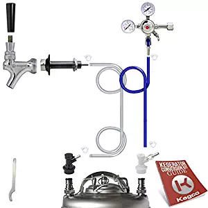 Kegco Standard Door Mount Homebrew Kegerator Conversion Kit Ball Lock No Tank - SHCK-NT