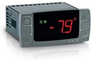 Dixell Digital Temp Control Panel Thermostat, Model XR02CX, Atosa # W0302164