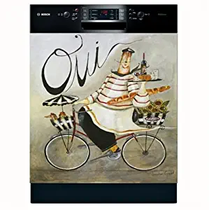 Appliance Art 11491 Appliance Art Oui Dishwasher Cover -Jennifer Garant