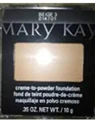 Mary Kay Creme to Powder Foundation Beige 3- Square Compact