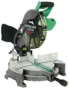 Hitachi C10FCH2 15-Amp 10-inch Single Bevel Compound Miter Saw with Laser Marker