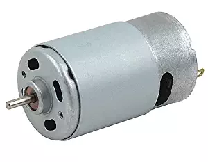 RS-550s 18v (6v - 24v) DC Motor - Round Shaft High Power & Torque for DIY Electric/Electronic Projects, Drills, Robots, RC Vehicles, Remote Controlled Cars/Robot, Saw Repair/Replacement Engine & More