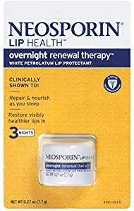 Neosporin Lip Health Overnight Renewal Therapy, 5 Count