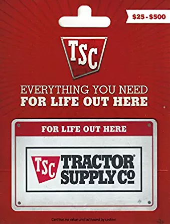 Tractor Supply Company Gift Card