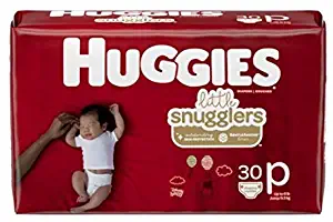 Huggies Supreme Little Snugglers, Preemies, 120 (4 PACKS of 30)