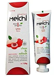 Hanil Meichi Toothpaste (Litch Flavor) for Sensitive Teeth and Halitosis Removal 4.2oz(120g) - Korean Oral Care