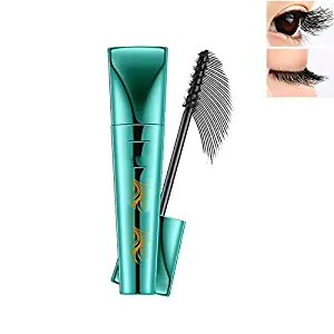 Extend Mascara Lash Mascara 3D Fiber Mascara Liquid Lash Mascara Thick Eyelash Long Lasting with 360 Degrees Spiral Brush Black