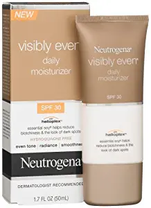 Neutrogena Visibly Even Daily Moisturizer, SPF 30, 1.7 Ounce (Pack of 2) by Neutrogena BEAUTY