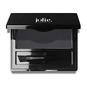 Jolie Brush on Brow Pressed Eye Brow Powder (Charcoal)