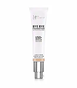 It Cosmetics Bye Bye Foundation Full Coverage Moisturizer with SPF 50+ ~ Fair 1 Fl Oz