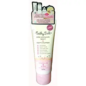 Thailand 100 Ml Cathy Doll 3 in 1 Aura Whitening Serum Foam Cleanser - Whitening & Anti Dark Spot