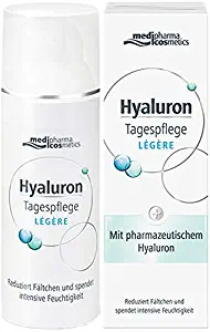 Medipharma Cosmetics Day Care Cream - Contains Duo-Hyaluronic Complex - Non-Greasy & Quick Absorbent - Anti-Wrinkle Moisturizing Cream for Normal to Dry Skin - 50 ml