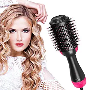 Hair Dryer Brush, Hot Air Brush, One Step Hair Dryer & Volumizer,Ceramic Blow Dryer with New Motor for Best Hair Dryer Brush, for All Hair Types