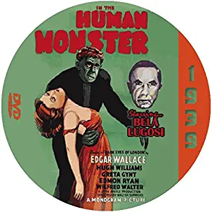 The Human Monster (1939) Classic Mystery and Horror Movie DVD-R