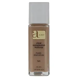 Almay Clear Complexion Liquid Makeup, Tan, 1 Fluid Ounce