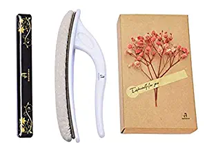 Best Washable Nano Glass Nail File with Case and Chamois Buffer for Nail Wax Cream beUakso Premium Upgrade Nail Buffer and Shine Kit For Natural and Acrylic Nail Files and Buffers with Flower Box