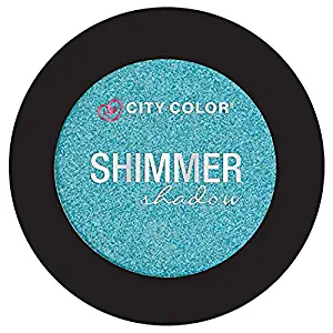 City Color Cosmetics Metallic Shimmer Eyeshadow | Vibrant, Bold, Beautiful Pigmented Makeup (Breezy)