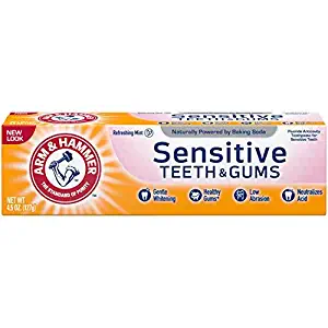 ARM & HAMMER Sensitive Teeth & Gums Toothpaste 4.5 oz (Pack of 4)