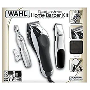 Wahl 30 Piece Hair Cut Home Barber Kit Trimmer Clipper Signature Series Haircut