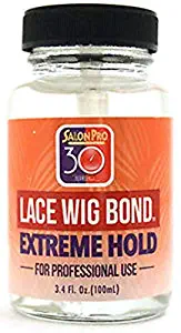 Salon Pro 30 Sec Lace Wig Bond Extreme Hold, 1 Ounce