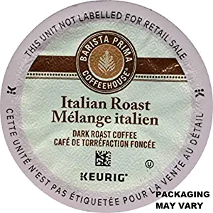 Barista Prima Italian Roast Coffee K-Cup, 96 Count (Packaging May Vary)