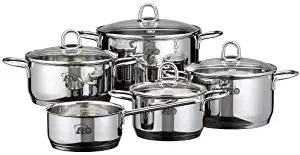 Elo 90160 Rubin Stainless Steel Cookware Set, 9-Piece