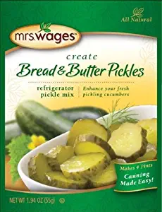 Mrs Wages Bread & Butter Pickle Mix, 1.94 Ounce (Pack of 6)