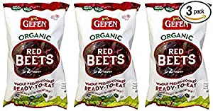 Gefen Organic Whole Peeled Cooked Beets - 3pk - 1lb ea (3lb)