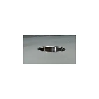 Bobrick B-529 Drop-In Circular Waste Chute, Stainless Steel