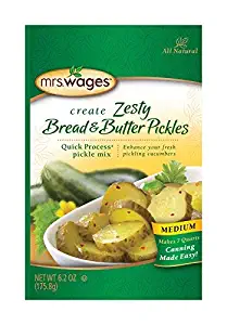 Mrs. Wages Zesty Bread & Butter Pickle Mix, 6.2 Oz (Pack of 3)