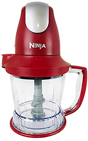 Ninja Storm Food Processor Blender Master Bowl 450W Motor Power Pod with Total Crushing Technology BPA-Free Pitcher Cinnamon QB751Q (Renewed)