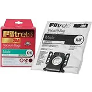 Miele Broom Upright Vacuum 3M Allergen Filter KK Bags 5 Pk 2 Filter Part # 68706-6