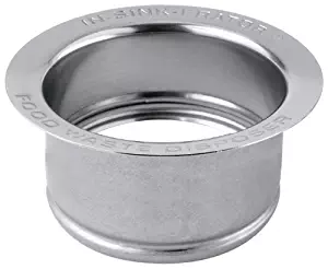 InSinkErator FLG-SSLG Deep Sink Flange 3.5" Polished Stainless Steel