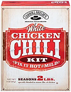 Carroll Shelby's White Chicken Chili (Pack of 8)