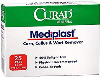 Curad Mediplast Treatment, 25 ct