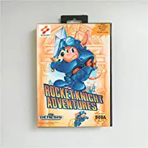 Game Card Rocket Knight Adventures - USA Cover With Retail Box 16 Bit MD Game Card for Sega Megadrive Genesis Video Game Console
