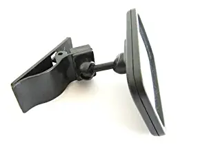 Clip-On Rear View Mirror for PC Monitors or Anywhere by Modtek