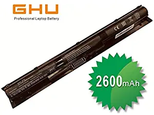 New GHU Battery KI04 HSTNN-LB6S HSTNN-LB6T 800049-001 Compatible with HP Pavilion 14-ab 15-ab 17-g 14.8V 2600mAh 4 Cell 800009-421 800010-421 800049-421 800049001 800050-001 K104 KIO4